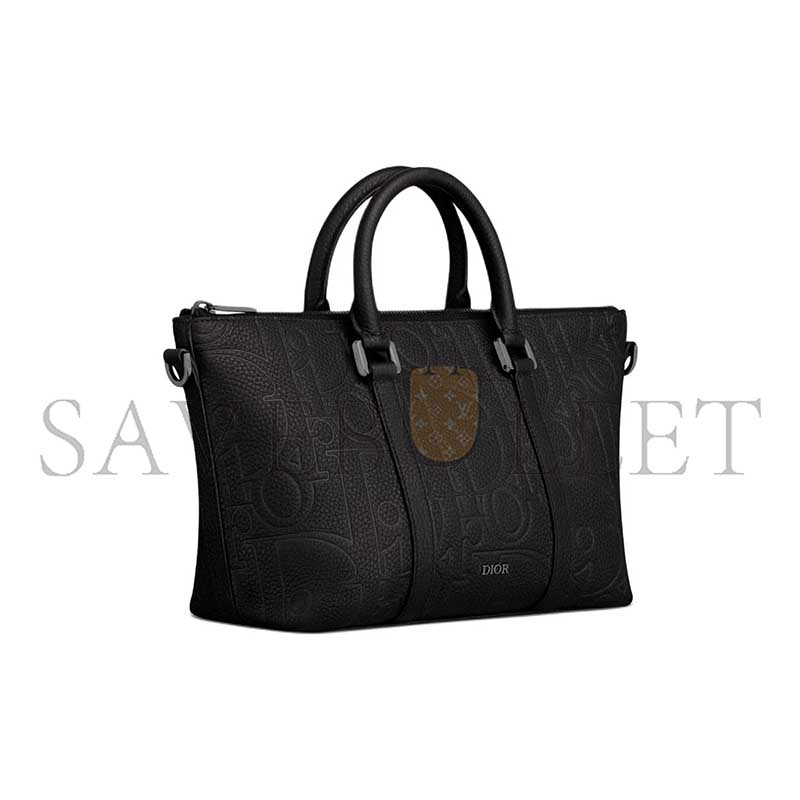 DIOR WEEKENDER 25 DIOR GRAVITY LEATHER 1ESPO322LLG-H00N (31*18*12cm)